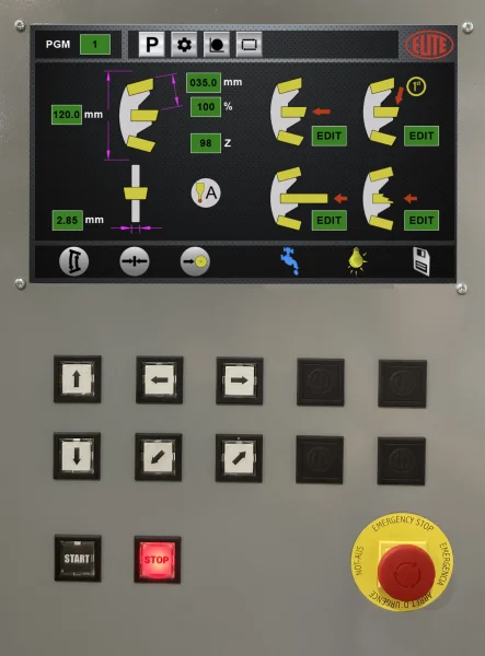 ELITE AVB 850 Bedienfeld mit Farbdisplay
