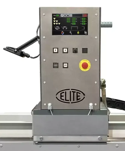 Schnell und einfach zu bedienendes Bedienfeld mit Farbdisplay des ELITE-Modells CU