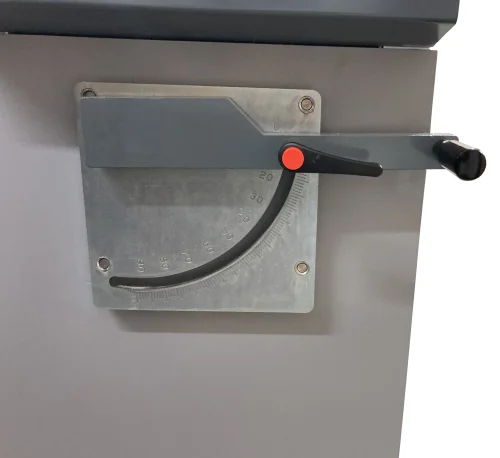 Einfach und schnell verstellbare Klingenplatten am ELITE-Modell CU