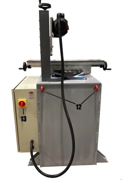 Componentes de la parte trasera de la ELITE 92