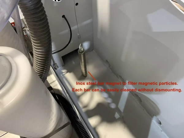 Details des Kühl- und Filtrationssystems ELITE Modell FILTRAmaq PRO