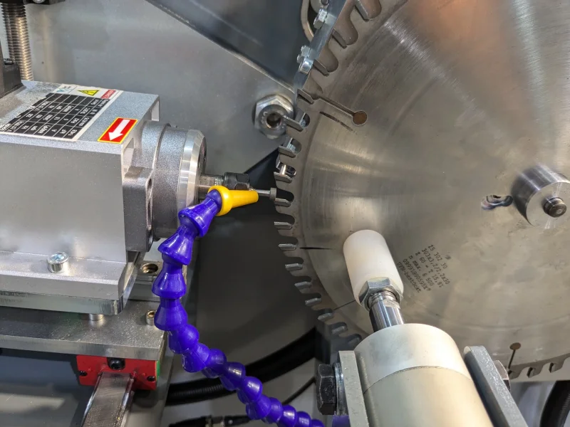 Schleifgruppe der Hohlkehlschleifmaschine ELITE Modell MVB 650